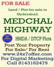 Land for sale in Hyderabad, Medchal
