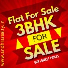 Flat for sale in Vijayawada Brindavan Colony